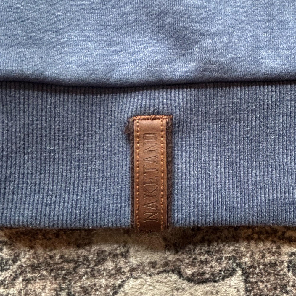 Naketano Men's Two-Tone Hoodie Sweatshirt‎ Size Small - Picture 2 of 10